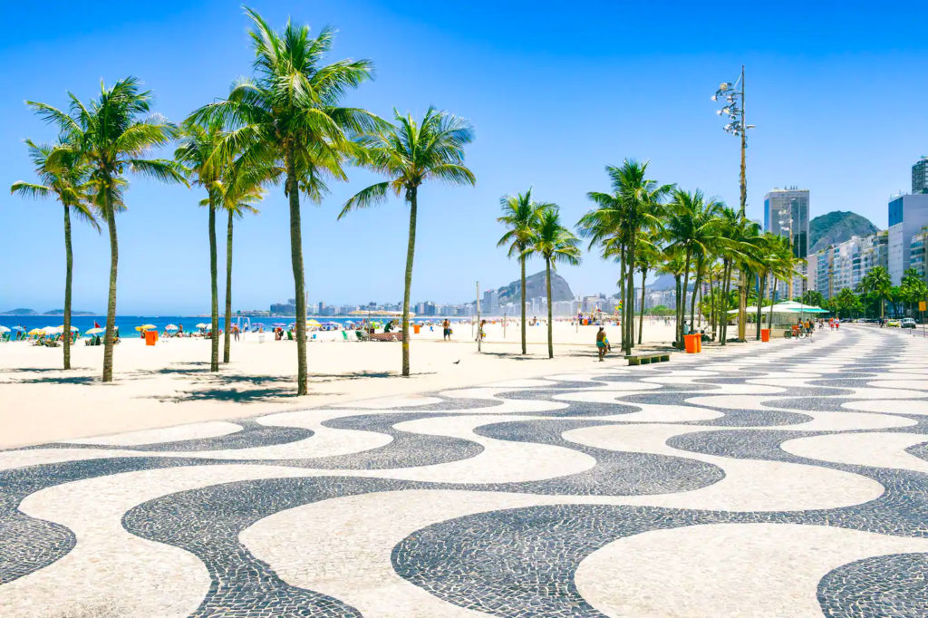 Calçadão de Copacabana - Rio de Janeiro