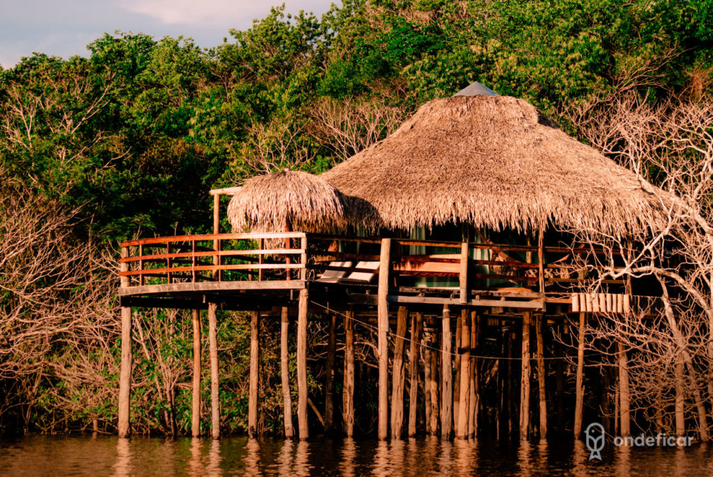 Como é a estrutura do Juma Amazon Lodge